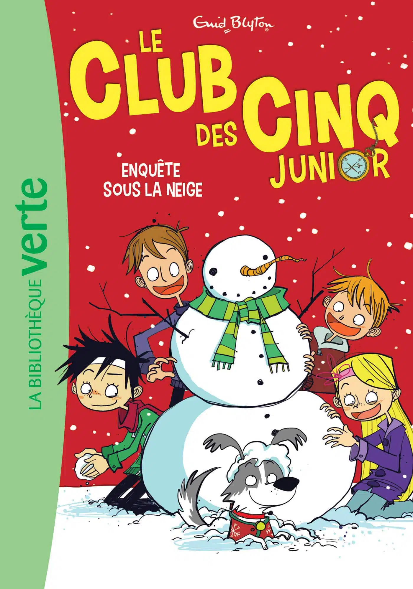 Le Club des Cinq Junior 08 - Enquête sous la neige