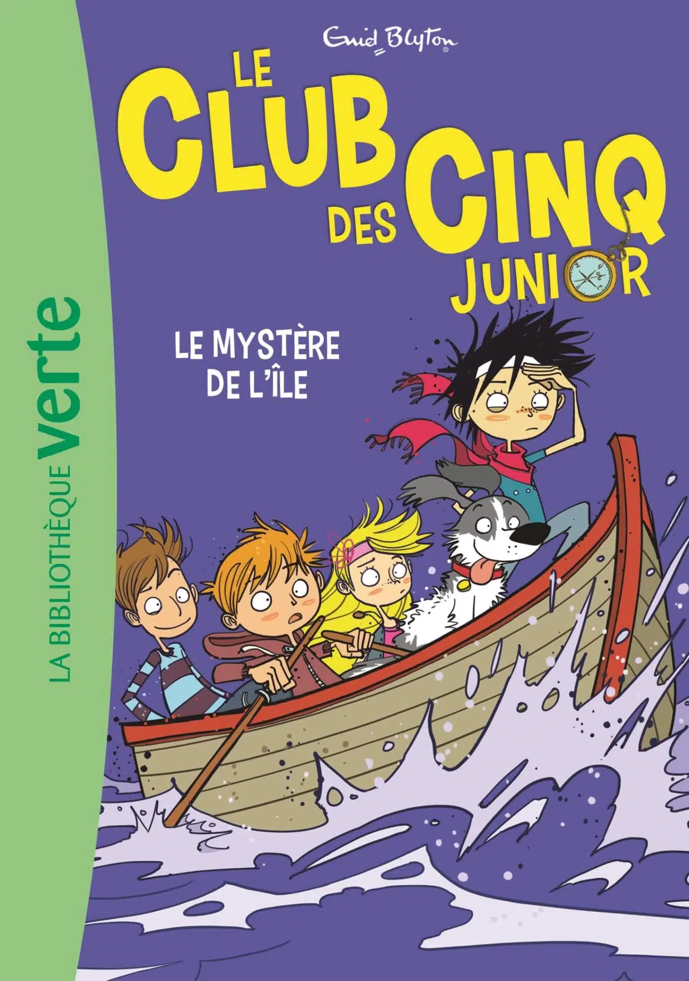 Le Club des Cinq Junior 02 - Le Mystère de l'île: Le Mystère de l'île